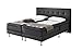 Produktbild Wellness Edition 18332 Boxspringbett, 180x200 cm, schwarz, Tonnentaschenfederkern, Elektro