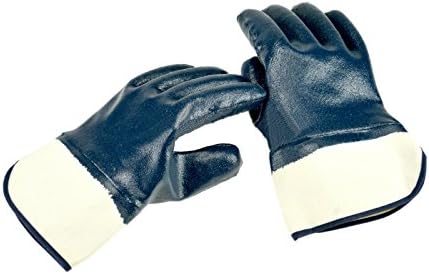 Arvello N693 Nitrile Fully Dipped Open Cuffs Work Gloves, Size - 10