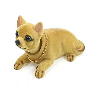 Chihuahua da Cruscotto per auto con testa che annuisce