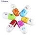 Produktbild Wicemoon 3 Pcs Roll Pill Kugelschreiber Teleskop Kapsel geformt Kugelschreiber Micro Tiny Cute Gift Kugelschreiber