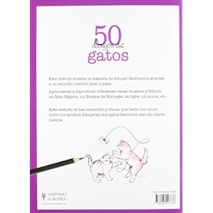 50 dibujos de gatos