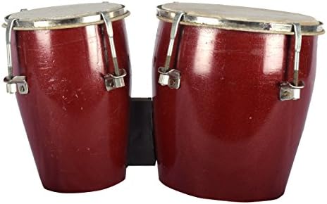 Kannan Musical Instruments 1 Piece Bongos, Red
