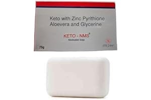 NM SELECT Anti Fungal & Anti Bacterial 2% Soap For Intensive Fungal Infections of The Skin | Helps Wash Away Ringworm, Jock Itch, Dry Skin, Dandruff, Acne | 75g