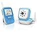 Duronic B101B Blue 2.4 GHz 250m Wireless Colour Digital Video & Sound Baby Monitor with Night Vision