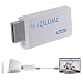 Produktbild Weißer Plastik Wii zu HDMI 1080P Upscaling Konverter-Adapter mit 3.5mm Audio-Ausgang