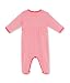 Petit Bateau Baby-Girls Salvador Striped Footies, Pink (Geisha/Vienne), 12-18 Months (Manufacturer Size:12 Months)