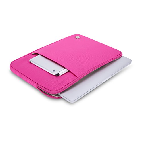 Caison 15.6″ Klassisch Boutique Laptop Hülle Buero Beutel 15.6 Zoll Notebook Tasche Schoner Abdeckung (Pink) - 4