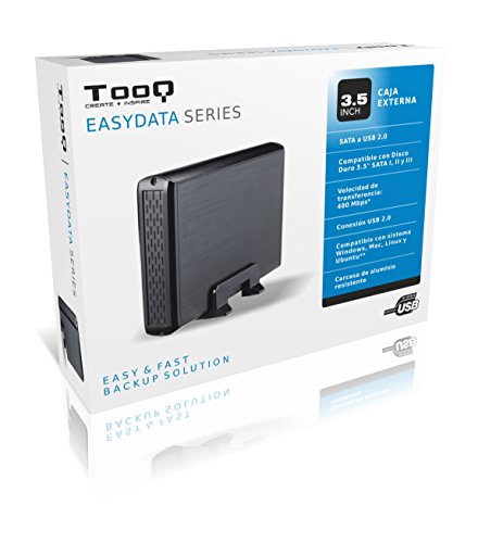 Tooq tqe-3509b Schutzhülle für Festplatte schwarz - 5