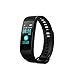 Produktbild Lionina Smart-Fitness-Tracker-Armband, multifunktional, buntes Display, Herzfrequenz Blutdruck, Schlafmonitor, Schrittzähler, Smart-Watch, 4 Farben, Schwarz, Free Size