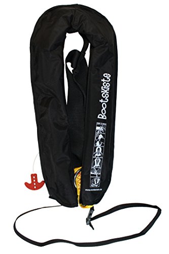 Preisvergleich Produktbild Vollautomatische Rettungsweste "Black Edition" aus der Bootskiste