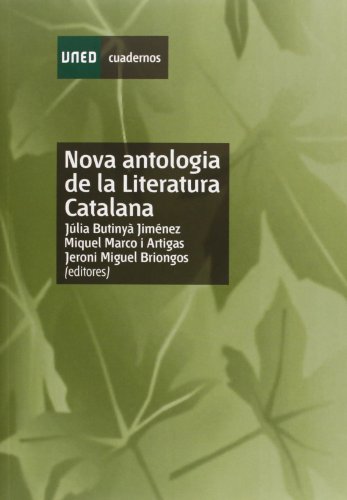 Nova Antología de La Literatura Catalana (CUADERNOS UNED)