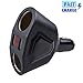 Produktbild ZDGM Auto Ladegerät 60W 12V/24V Dual USB KFZ Ladegerät 5.4A Auto Zigarettenanzünder Verteiler Adapter mit Quick Charge 3.0, Smart 2.4A USB Port für iPad GPS und Mehr,002