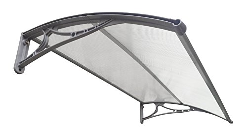 Wolder Brico BMA000005 Marquesina, Gris, 120 x 80 x 60 cm