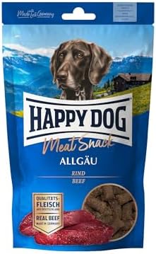 Happy Dog 60701 - Meat Snack Allgäu - Deliziosi per cani sensibili in carne secca - 75 g