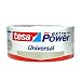 Produktbild 2x Tesa Heimwerker Power Universal Klebeband / Grau / je 25m x 50mm / extra starker Halt / von Hand einreißbar / für Innen- und Außenanwendungen