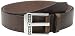 Produktbild Diesel Herren Gürtel Men Belt Bluestar Ledergürtel mit Schnalle Silber - Braun: Größe: 90 cm