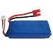 Produktbild Bescita 1 stücke 7.4V 2500 mAh Hohe Kapazität Batterie Leistungsstarke Zelle Li-po Batterie für Syma X8C X8W X8G RC Quadcopter