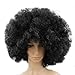 Produktbild Rifuli® Perrücke Partei-Disco-lustige Afro-Clown-Haar-Fußball-Fan-Erwachsener Afro-Maskerade-Haar-Perücke Perücken Haarteile für Erwachsene