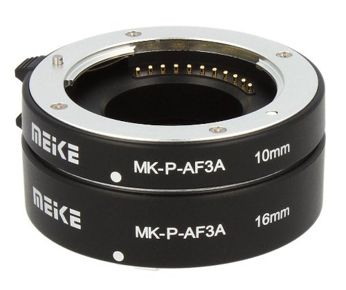 Allonge automatique &2 pièces 10 mm et 16 mm pour macrophotographie compatible avec panasonic appar Allonge automatique &2 pièces 10 mm et 16 mm pour macrophotographie compatible avec panasonic appar
