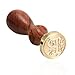 Produktbild Tenflyer® Dichtungs-Wachs Klassische Initial Wachs-Siegel-Stempel Alphabet Buchstabe Retro Holz (letter P)