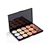 SONGQEE(TM) 15 Colors Contour Face Cream Makeup Concealer Palette + Travel Makeup Brush (BB-ZS-0106 Eyeshadow Brush)