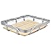 Price comparison product image Electra Bicycle Electra Linear Front Gepäckträger Holz Auflage Fahrrad Transport Korb Tray, 5417, Farbe silber