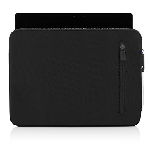 Incipio ORD horizontale Tasche für Microsoft Surface 3 – von Microsoft zertifizierte, gepolsterte Nylon-Schutztasche inkl. Außentasche – schwarz - 2
