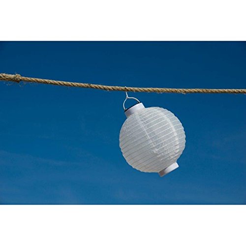 6 Stück Lampions aus Papier mit LED-Licht, batteriebetrieben - 3