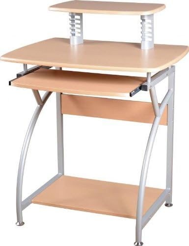 ValuFurniture Budget Canberra Beech Effect Computer Study Desk
