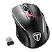 Produktbild TOPELEK Kabellose Maus, Laptop Maus, 2.4G Wireless Mouse, Funkmaus with 2400 DPI 6 Tasten Optische Mäuse mit USB Nano Empfänger Für PC Laptop iMac MacBook Microsoft Pro, Office Home