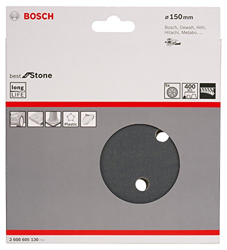 Bosch Schleifblatt F355 Best for Coatings+Composites 150mm Korn 400, 5 Stk. - 2