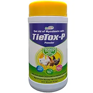 REFIT ANIMAL CARE Toxin Binder Powder for Poultry Feed, 1 kg, TieTox-P