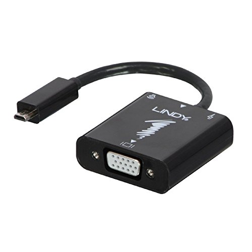 Lindy Micro HDMI zu VGA und Audio Converter Adapter