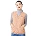 Produktbild HIXGB Elektrisch Beheizte Weste,Waschbare Größe Einstellbare USB-Aufladung Beheizte Kleidung Damen Winter Warme Jacke Für Outdoor Reiten Skifahren Angeln Camping Wandern,S