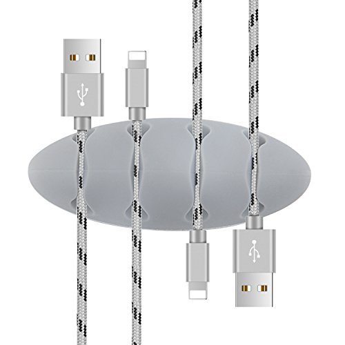 Hapurs Cable Ordenado Cable Organizador y Cable Administraci n Sistema
Cable Acortar Conformado Como un Dinosaurio Huevo para Alambres
Escritorio Cable Cable Titular gris
