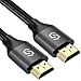 Price comparison product image HDMI Cable Syncwire 9.8ft HDMI Cord - Ultra High Speed 18Gbps HDMI 2.0 Cable Support Fire TV, Apple TV, Ethernet, Audio Return, Video 4K UHD 2160p, HD 1080p, 3D, PlayStation PS3 PS4 PC - Black