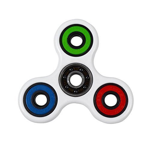 Y&M Tri Fidget Hand Spinner Toy,Stress Reducer Ultra Durable High Speed Bearing Fidget Finger Toy Can Continue to Rotate for 1-3 minutes - Perfect for ADD / ADHD / Anxiety / Autism And Stress Relief Adult Children,Office Desk Gadget