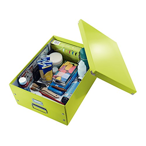 Leitz, Große Aufbewahrungs- und Transportbox, Grün, Für A3, Click & Store, 60450064 - 2
