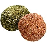 Monties Pferdeleckerlis, Karotte-/Kräuter-Snäckis, Extrudiert, Größe ca. 4 cm Durchmesser, Gourmet-Snacks, 10 kg