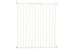 BabyDan Extra Tall Extending Safety Gate, White