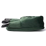 Katara 1773 Tatzen Hausschuhe in verschiedenen Designs - kuschelig weich - warme Schlappen, Pantoffeln für Frosch Krokodil Drache - Onesize passend zu Jumpsuit, Onesie Karneval/Faschings-kostüm, Dunkelgrün, 37-45 - 