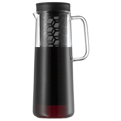 WMF Cold Brew Kaffeezubereiter CoffeeTime Höhe 27 cm Füllmenge 1,2l Ø 12 cm Glas Handwäsche Aromawaben-Dauerfilter Kaffeekanne - 3