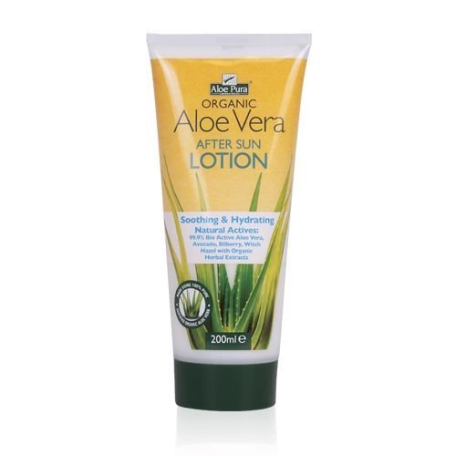 Aloe Pura Aloe Vera Organic After Sun Lotion 200ml - PACK OF 3