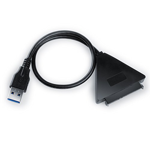 CSL – USB 3.0 zu SATA Adapter / Konverter für 2.5 / 3.5 Zoll SATA HDD / SSD Laufwerke | USB Attached SCSI Protocol (UASP) | SATA 3 / 6G | Hot Swap - 4