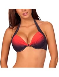 aQuarilla Parte superior del bikini para mujer Barbados