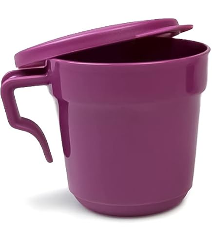 Tupperware Clear Collection Becher – 2 Stück, Transparente Trinkbecher Für Kaffee & Tee