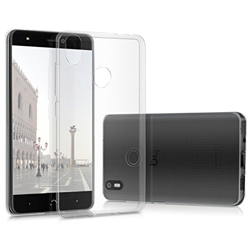 kwmobile HÃ¼lle fÃ¼r bq Aquaris X/X Pro - TPU Silikon Backcover Case Handy SchutzhÃ¼lle - Cover klar Transparent