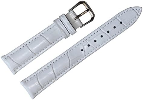12mm 14mm 16mm 18mm 20mm 22mm Red Leather Watch Strap Band Replacement Padded Classic Pin Buckle