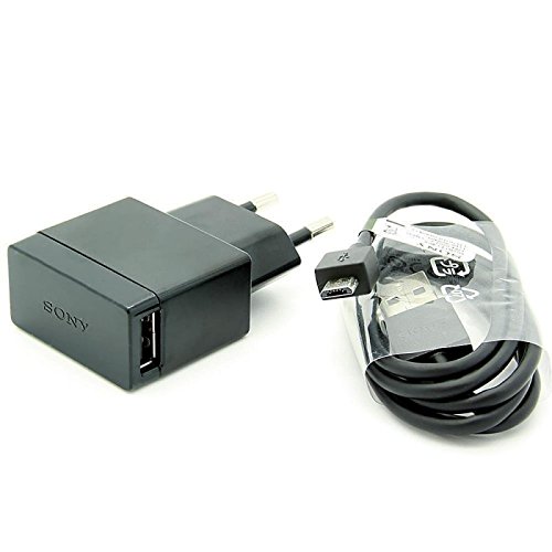 Sony - Cargador de red micro USB official Sony Xperia Z / Z1 / Z1 compact / Z2 / Z2 compact / Z3 / E / E1 / E2 / E3 / T3... 1500 ma - EP880