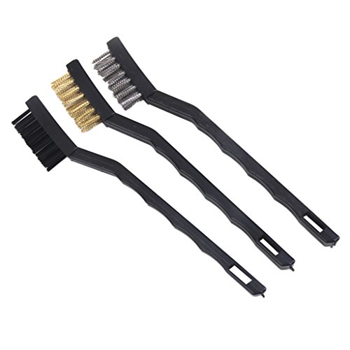 Gazechimp Mini-Drahtbürste Set 3 x Drahtbürsten - 4